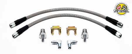 Wilwood Front or Rear S/S Flex Brake Hose Kit 